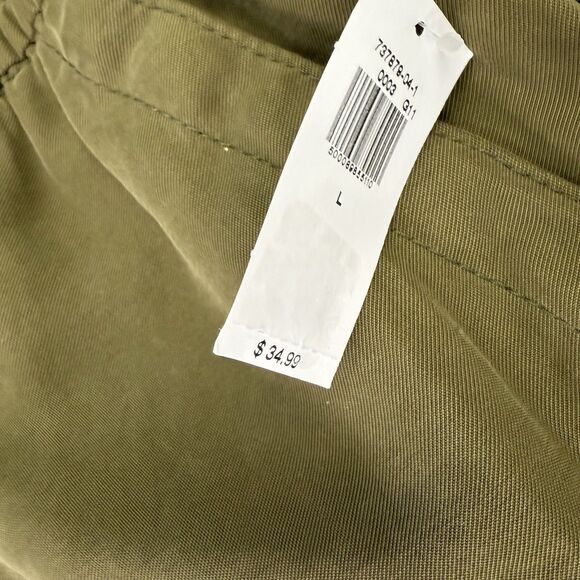 NEW Old Navy Arboretum Pull On Jogger Pant Women Size Large Army Green - Picture 7 of 13